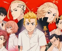 imagens com alguns personagens do anime tokyo revengers