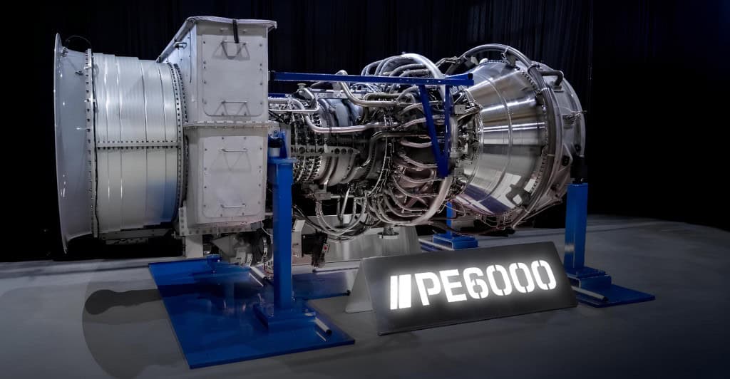 A ProEnergy transforma núcleos de motores de aeronaves, como o CF6-80C2 do Boeing 747, em turbinas PE6000 capazes de gerar energia para data centers