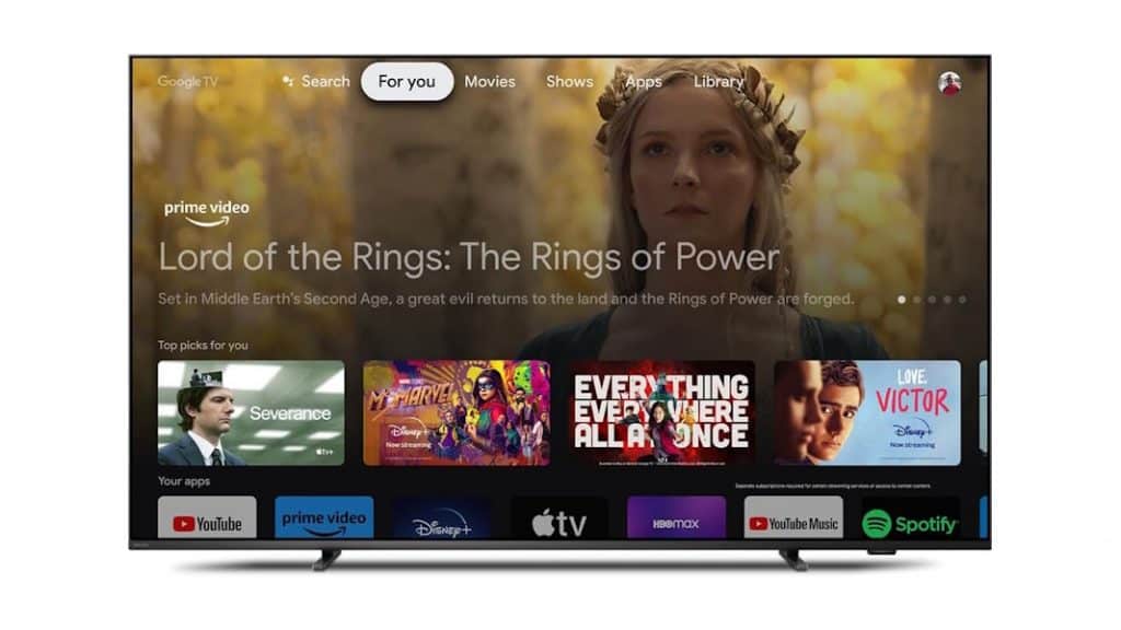 Smart TV Philips The Xtra QD-Mini LED 55 polegadas