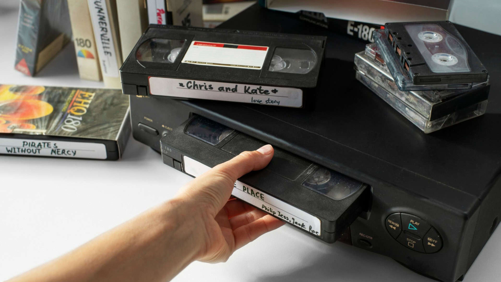 Aparelho de video cassete