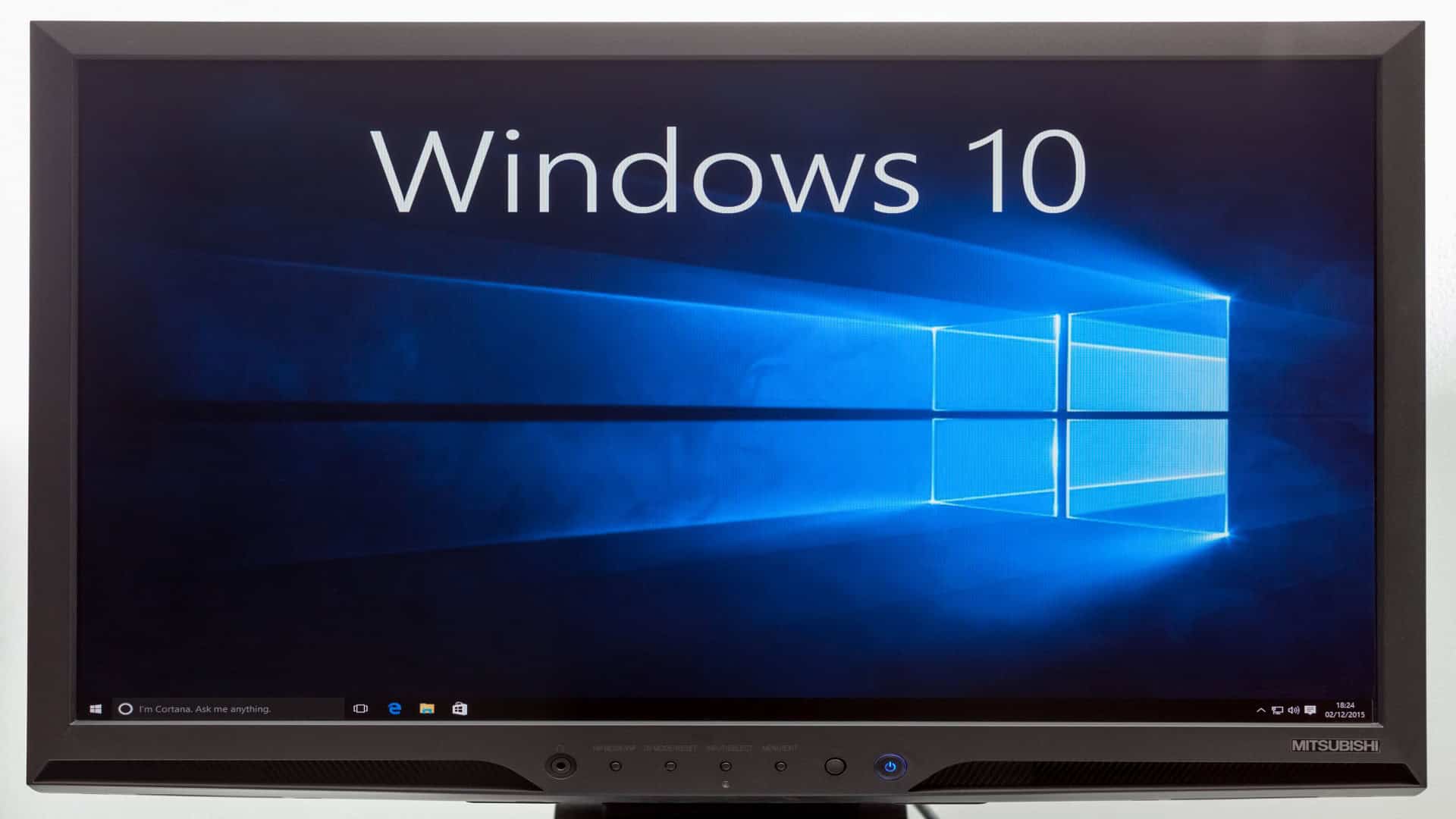 Tela de computador com Windows 10