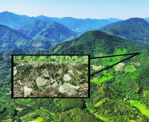 Cratera na China (Imagem: Crédito da imagem: Ming Chen)