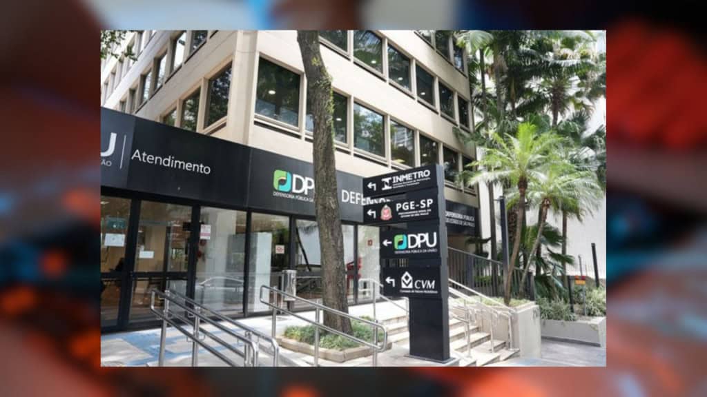 Fachada de Delegacia Cibernética do Inmetro