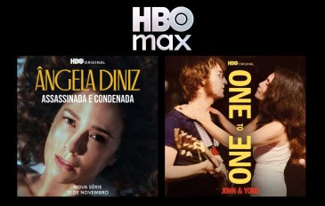 Montagem com pôsteres de 