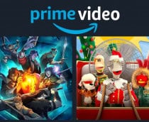 Montagem com pôsteres da série The Mighty Nien e do novo filme de 31 Minutos, que estreiam no Amazon Prime Video na semana entre 17 e 23 de novembro