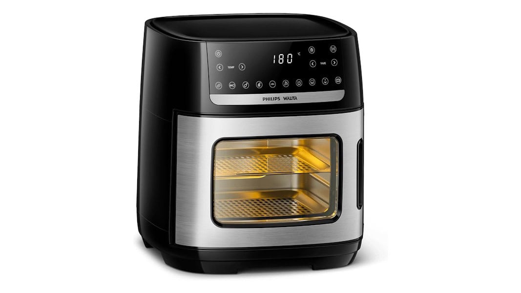 Black Friday: air fryer de alta capacidade e com vidro frontal saindo a um preço especial
