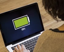 Bateria do notebook em 100%