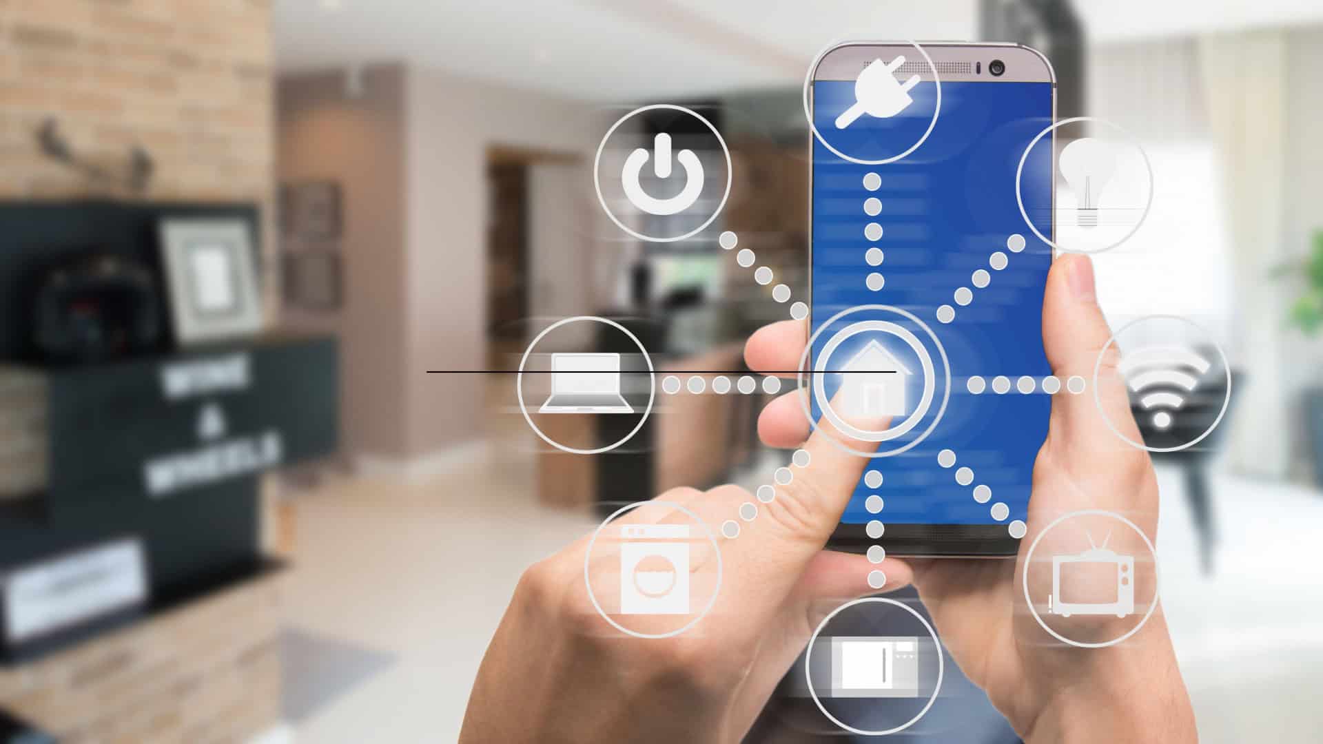 Conceito de casa inteligente