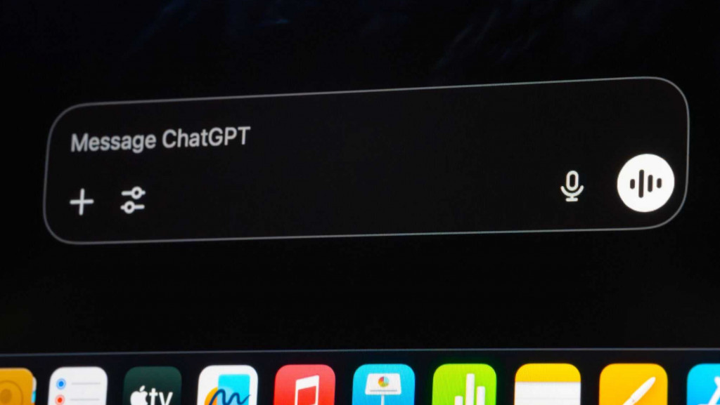 Caixa de mensagem do ChatGPT no Mac