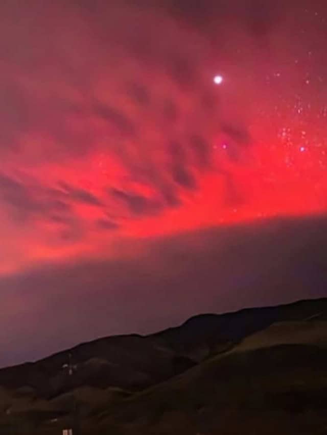 Jato de plasma solar canibal provoca auroras em toda a América do Norte