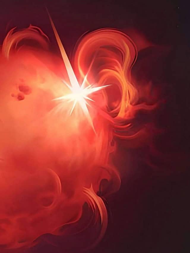 Não é só o Sol: estrela próxima é flagrada lançando jato de plasma para o espaço