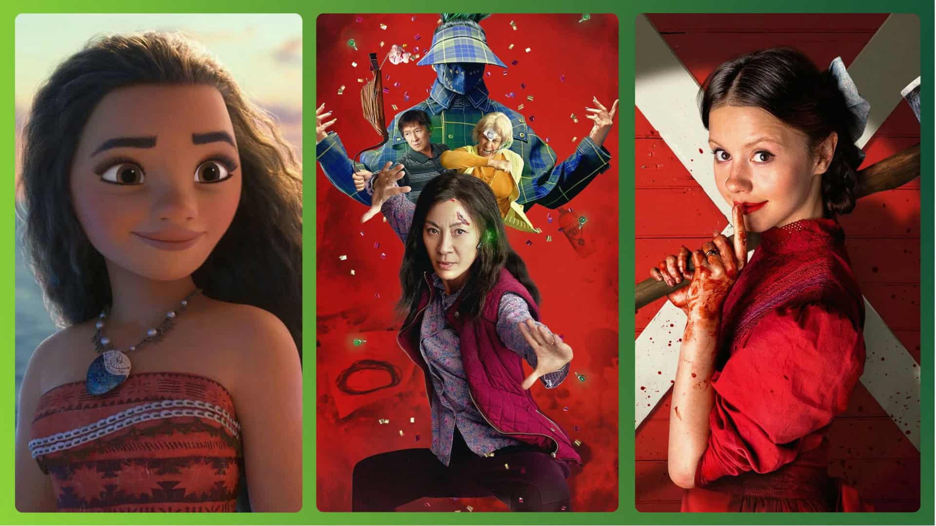 Filmes geração Z: Moana, Tudo em Todo Lugar ao Mesmo Tempo e Perl