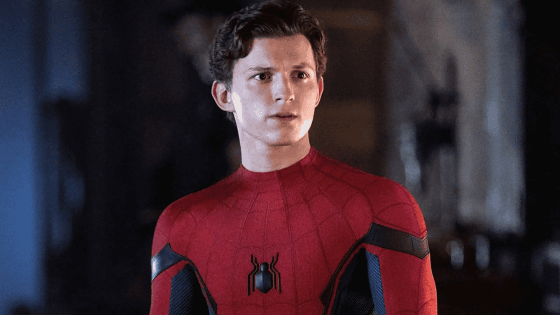 o ator tom holland como homem-aranha no filme