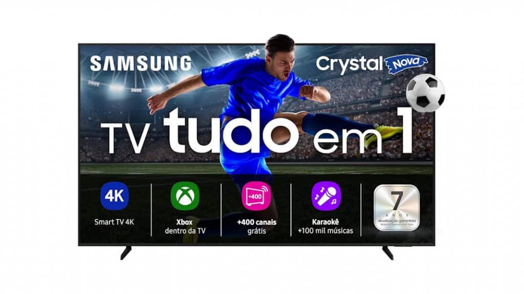 Samsung Smart TV 50" Crystal UHD 4K U8100F (2025)