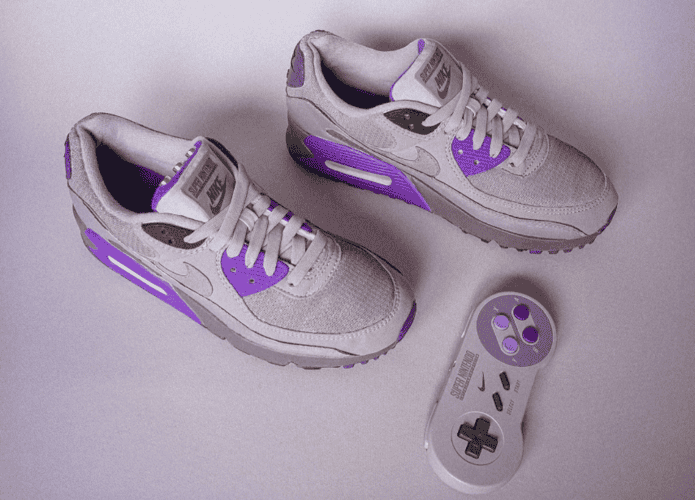 Designer cria tênis Nike capaz de funcionar como console da Nintendo