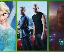 Frozen, Velozes e Furiosos 7 e Vingadores: ULtimato