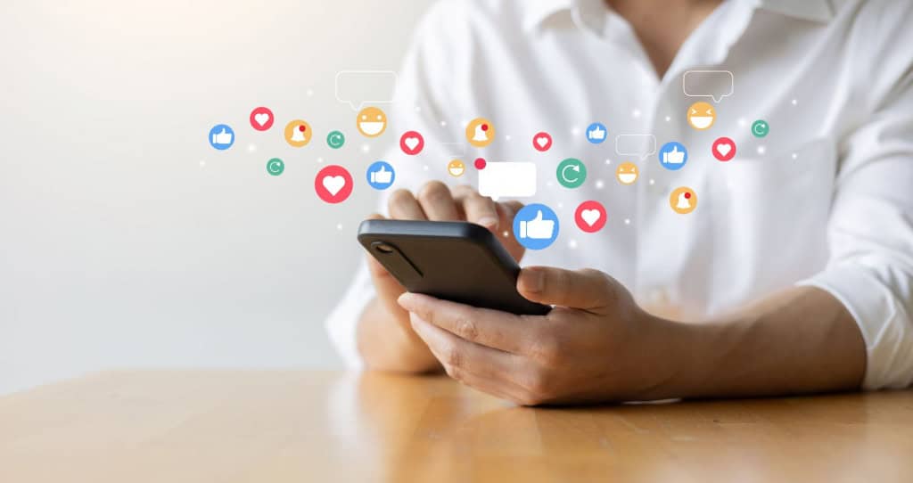 redes sociais