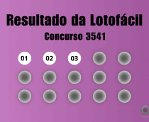 Lotofácil 3541