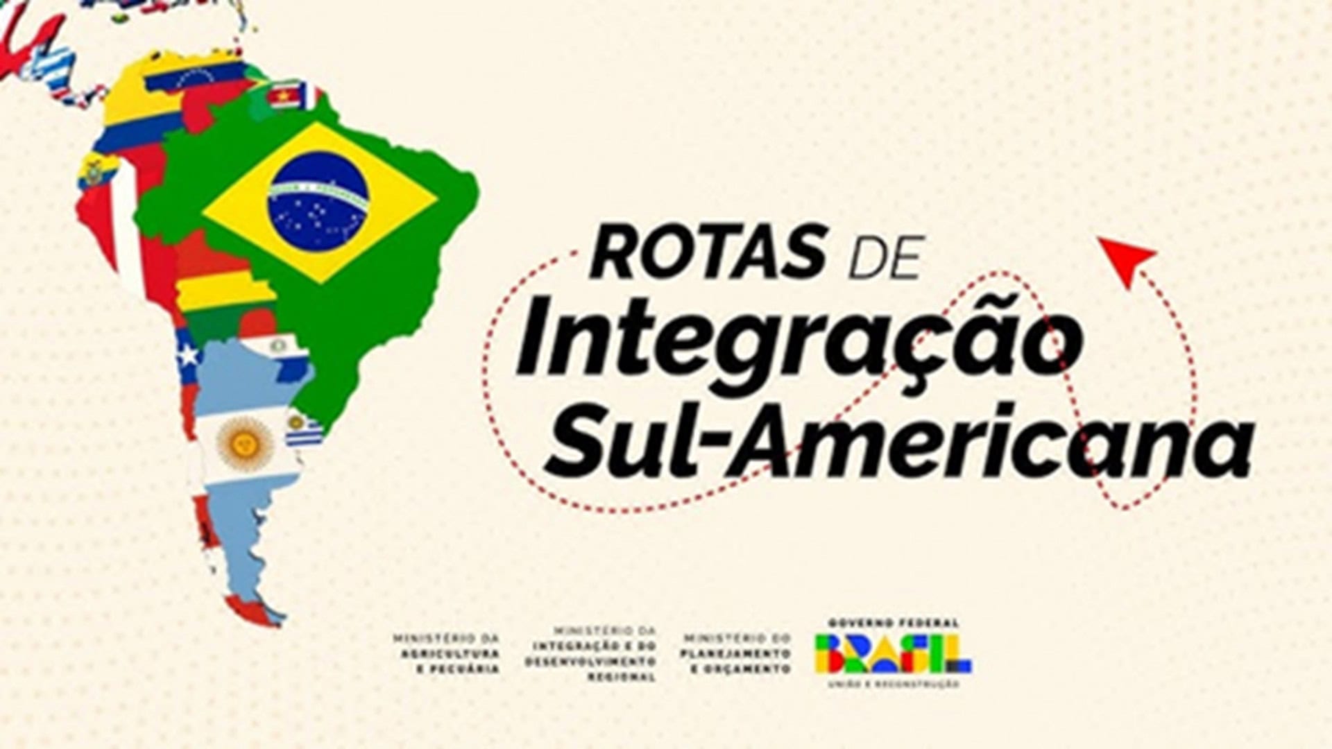 rotas de integração sul-americana
