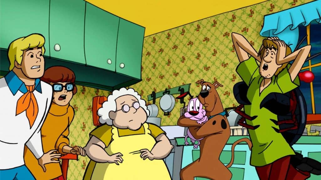 scooby doo e coragem cão covarde