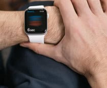 Processo de medição da saturação de oxigênio com o oxímetro do Apple Watch n