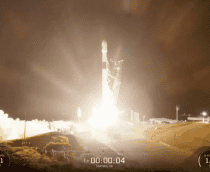 SpaceX atinge marco de 500 voos orbitais com lançamento do Sentinel-6B (Imagem: Nasa TV)