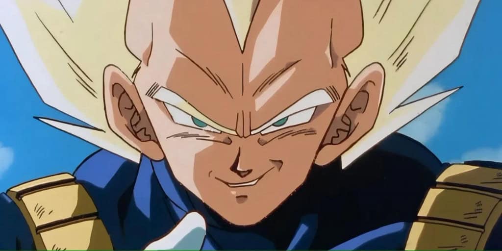 Personagem Vegeta de Dragon Ball