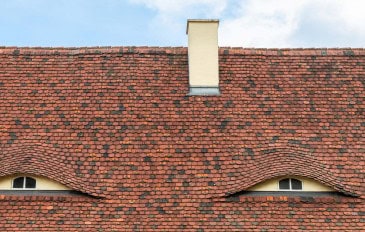 Telhado de casa parece ter um rosto