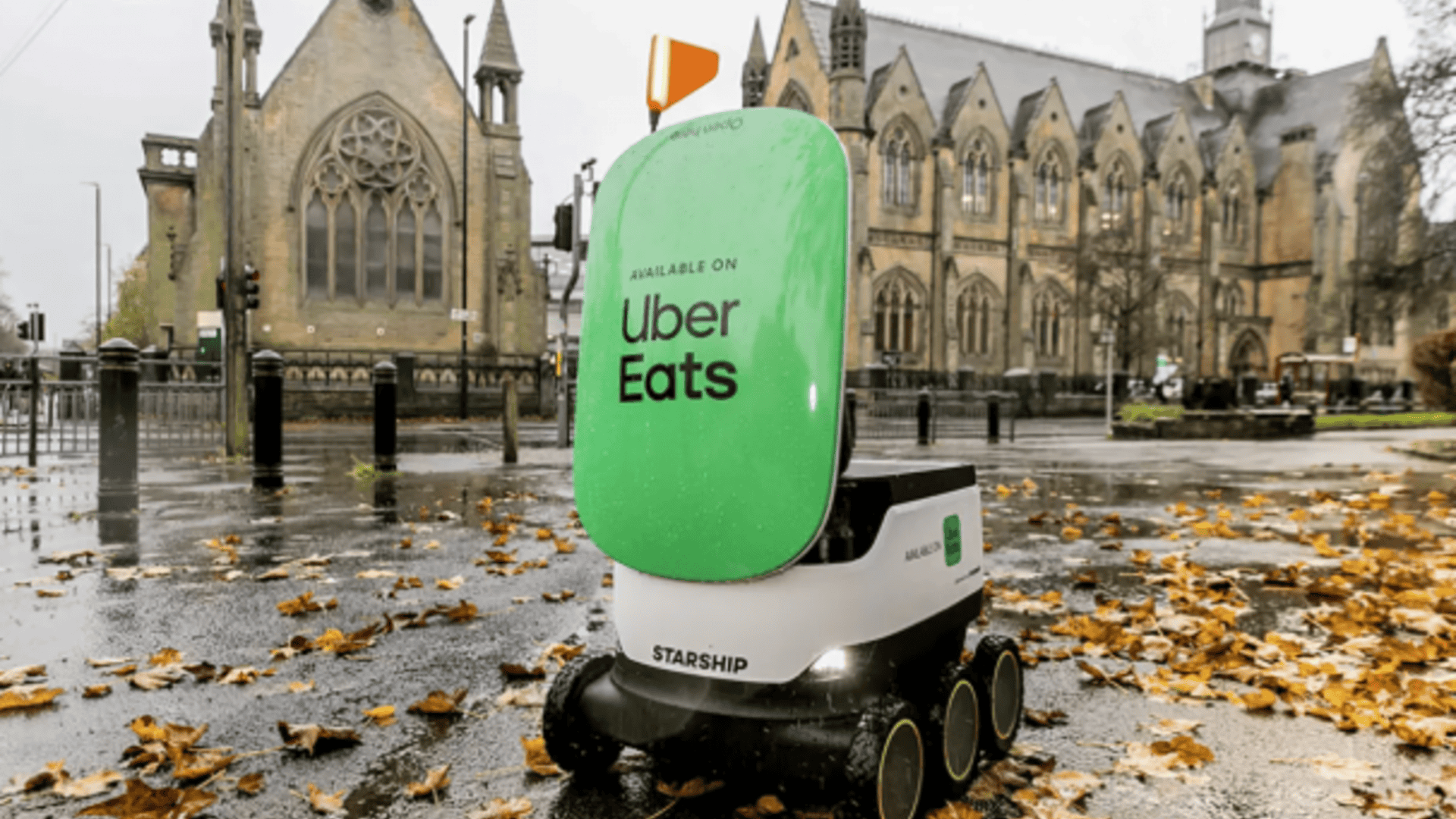 Robôs da Starship chegam ao Uber para estrear entregas autônomas no Reino Unido