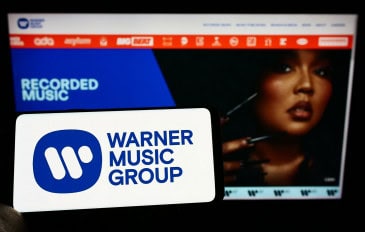 Site da Warner Music