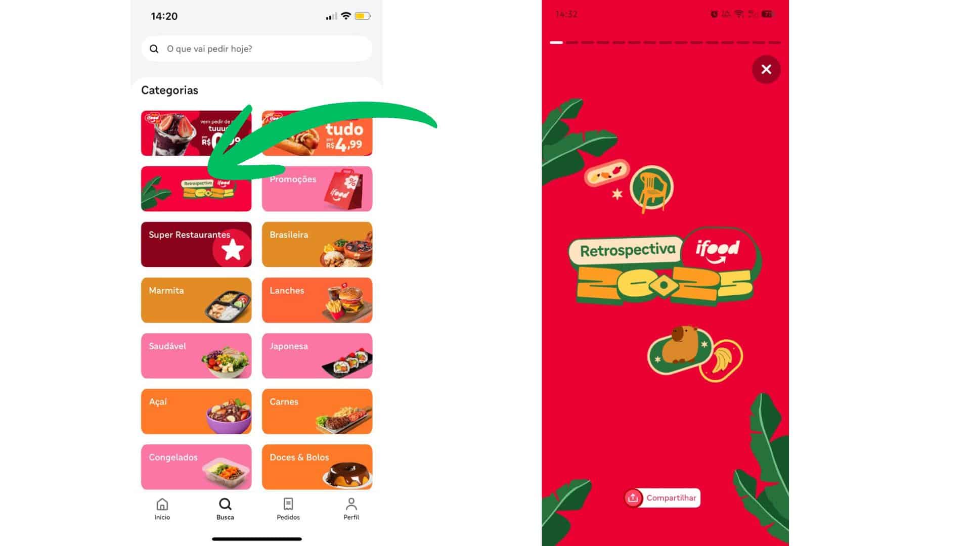 Passo a passo retrospectiva Ifood