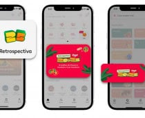 Banners de retrospectiva no Ifood