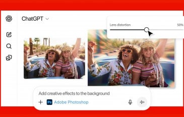 Ilustração sobre Adobe Photoshop no ChatGPT