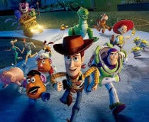 cena do filme Toy Story 3