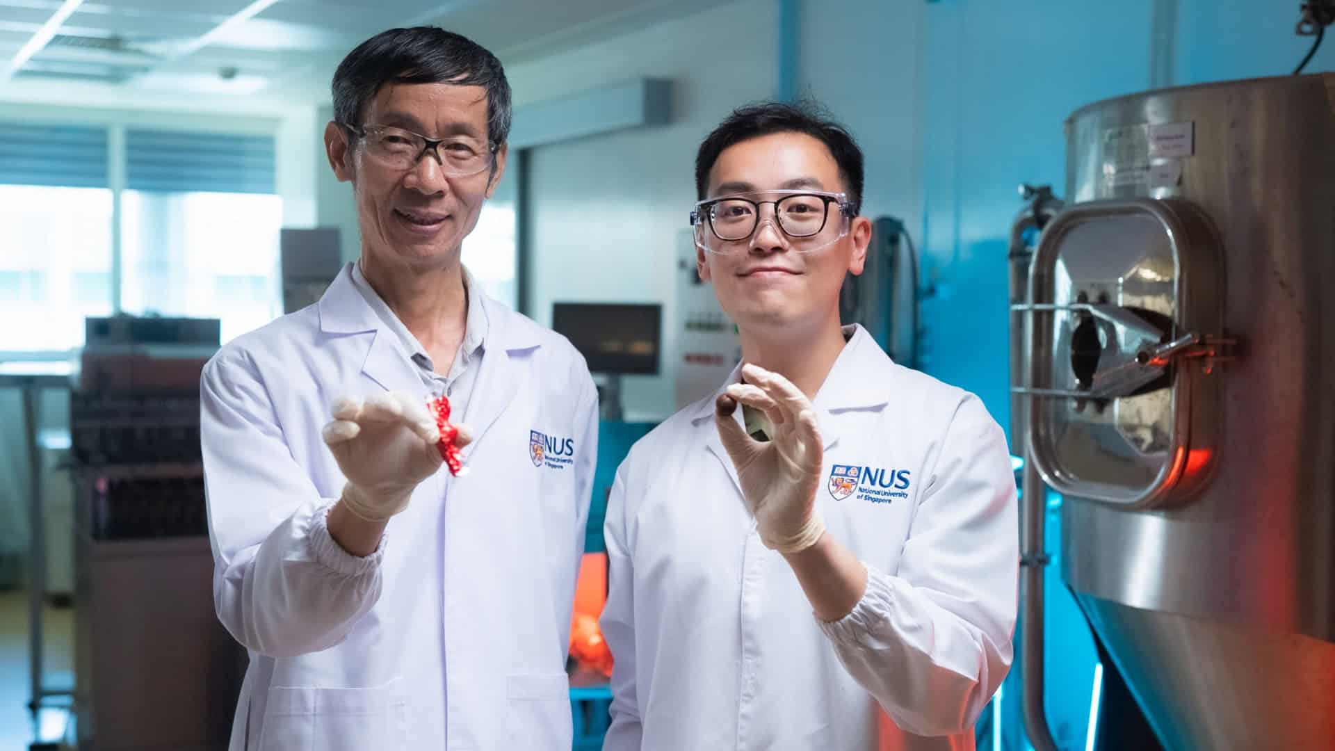 Pesquisadores da NUS