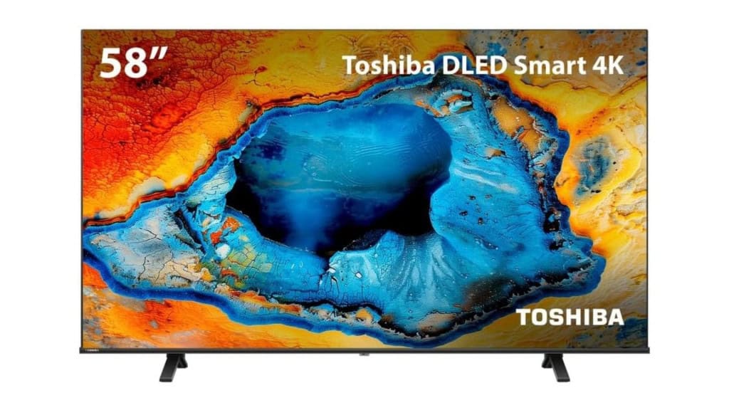 Smart TV DLED 58" 4K Toshiba 58C350NS