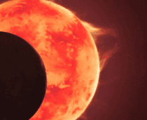 Representação artística do sistema TRAPPIST-1