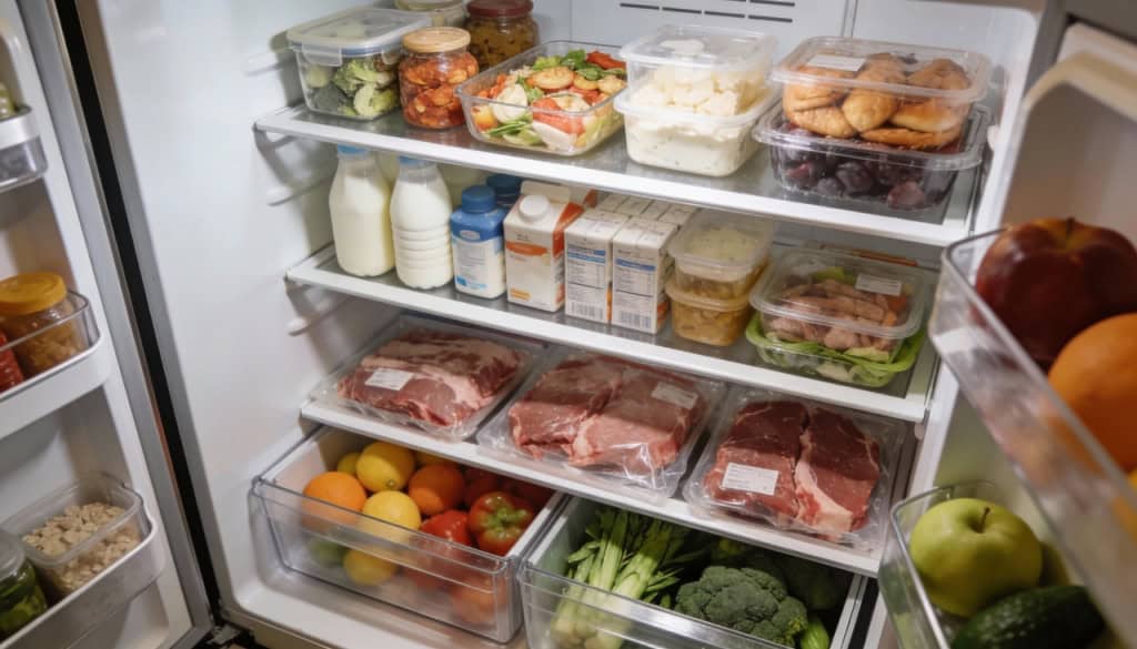 A ciência revela como organizar a geladeira corretamente e preservar os alimentos