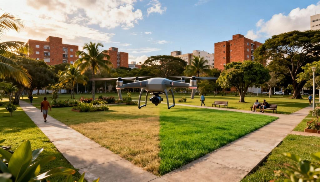 Drones de marcas chinesas enfrentam restrições nos EUA; algumas exceções podem ser aprovadas por órgãos de segurança.