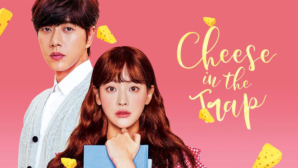 Pôster romântico do dorama Cheese in the Trap