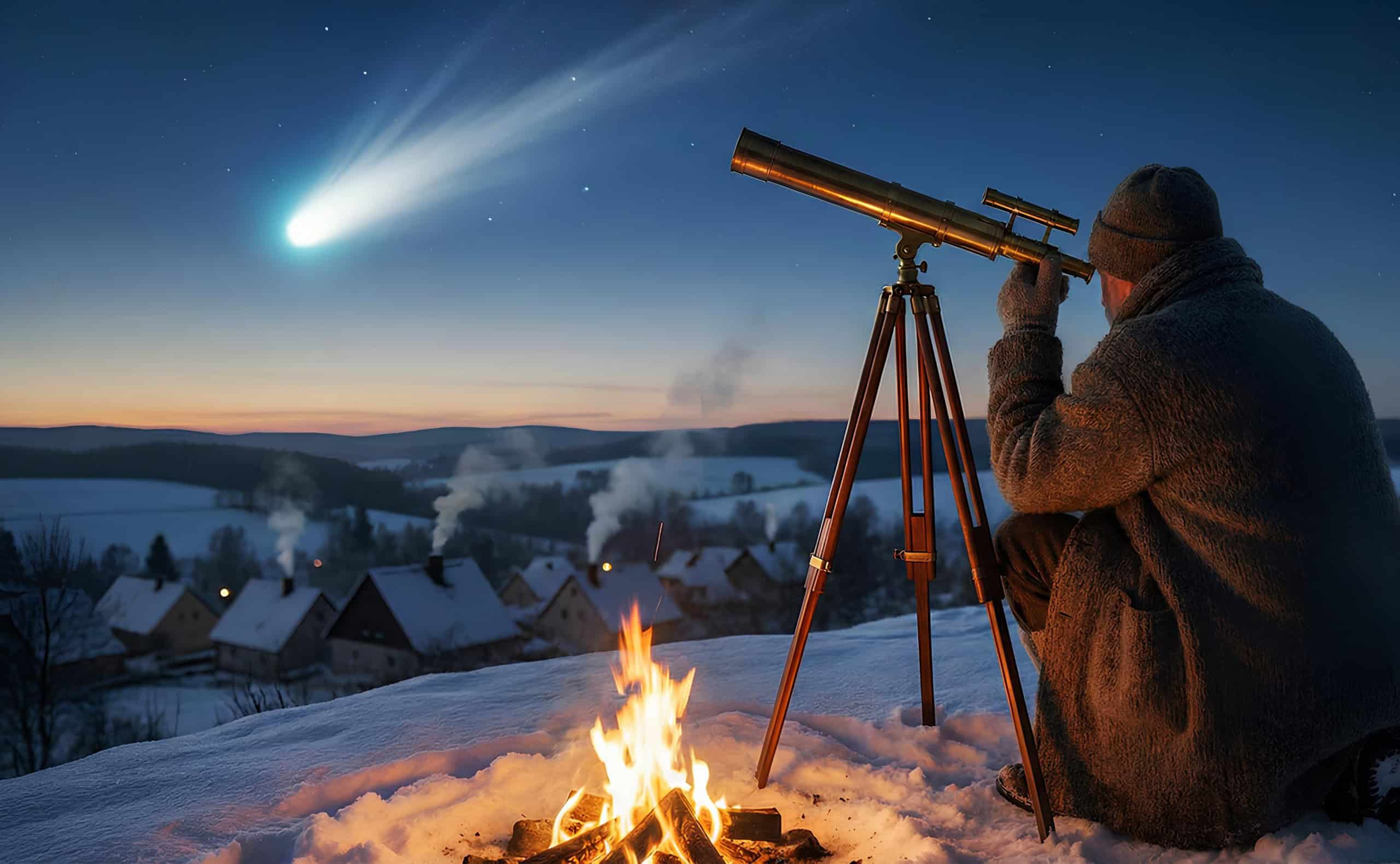Como um “cometa de Natal” mudou o que se sabia sobre o espaço