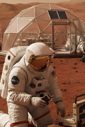 Capa - marte astronautas