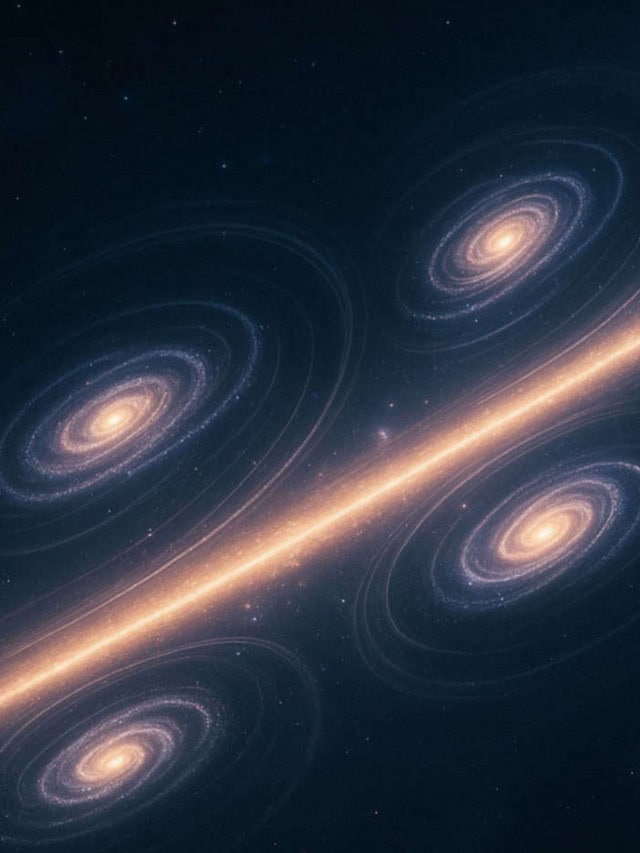 O ‘carrossel cósmico’ que desafia o que entendemos sobre o Universo