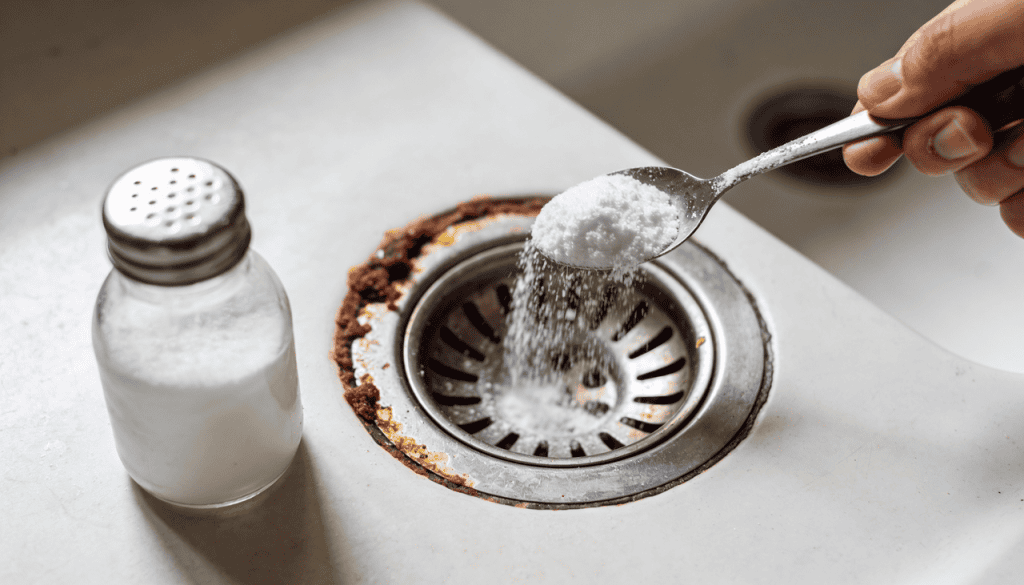 A mistura de bicarbonato de sódio e vinagre na limpeza para eliminar cheiro ruim e entupimentos da pia em minutos