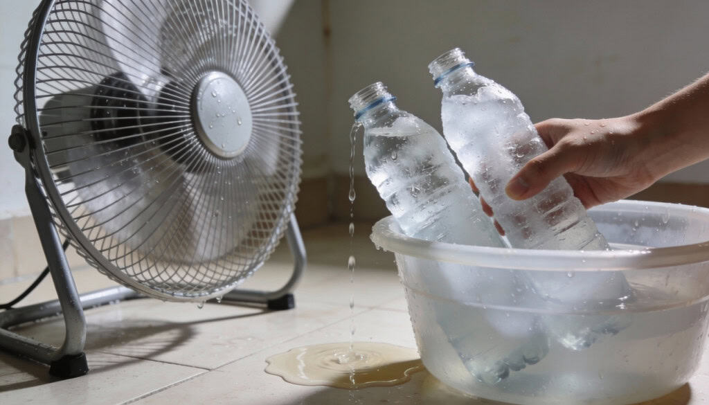 O truque do ventilador e gelo realmente funciona ou é apenas um mito da internet?