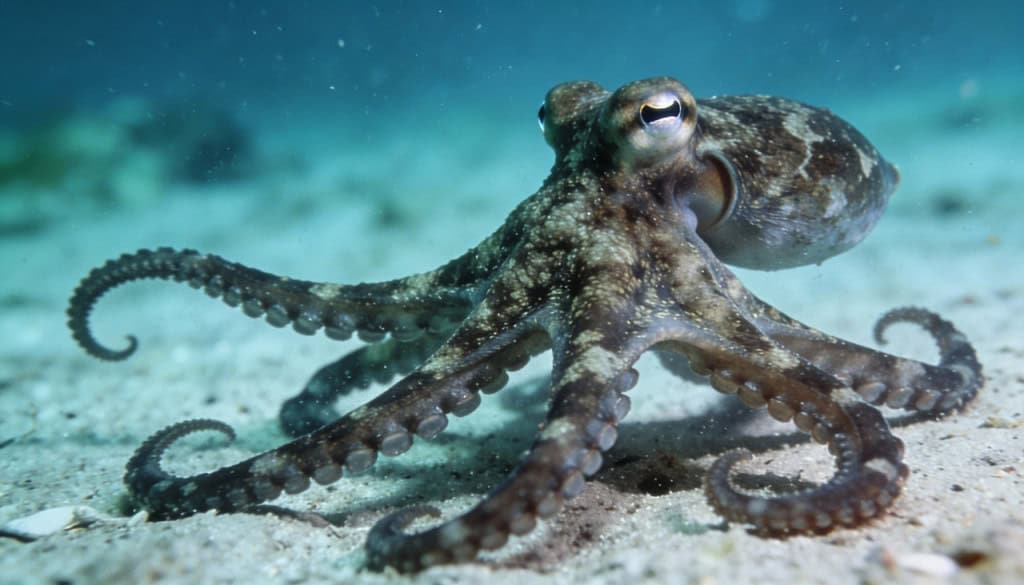 O comportamento estranho dos polvos que dão socos em peixes para manter a ordem dos oceanos
