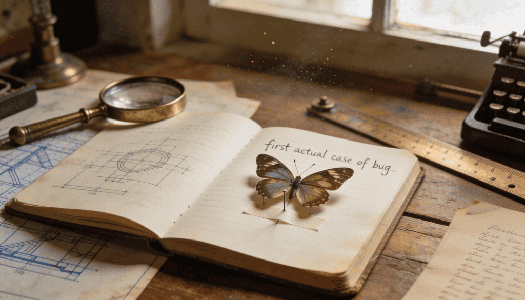 Por que chamarmos os erros de computador de bugs, se a tradução é inseto