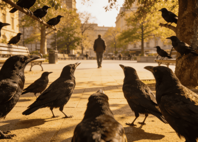 Corvos nunca esquecem um rosto e podem até guardar rancor