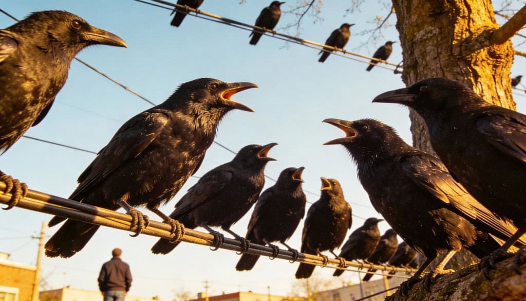 O pássaro inteligente que nunca esquece o rosto de quem o tratou mal