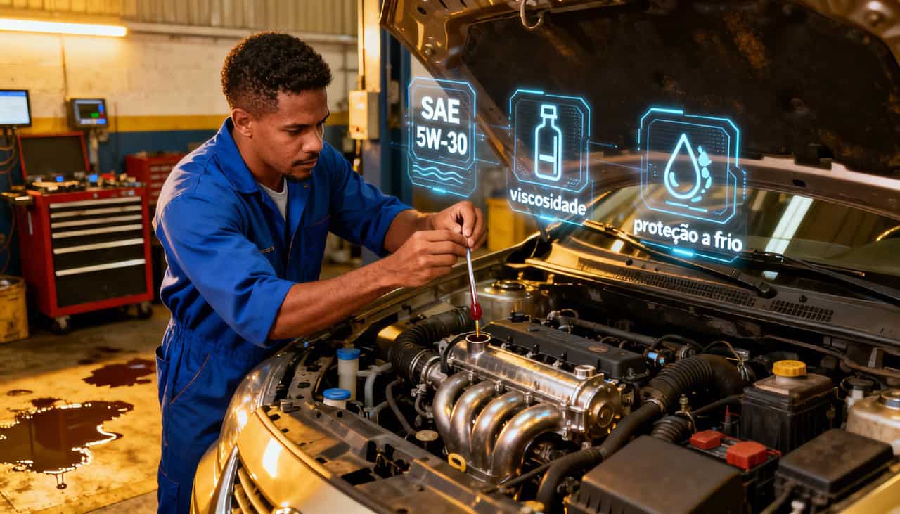 Como escolher o óleo certo para o motor do seu carro e evitar confusão com siglas e viscosidade